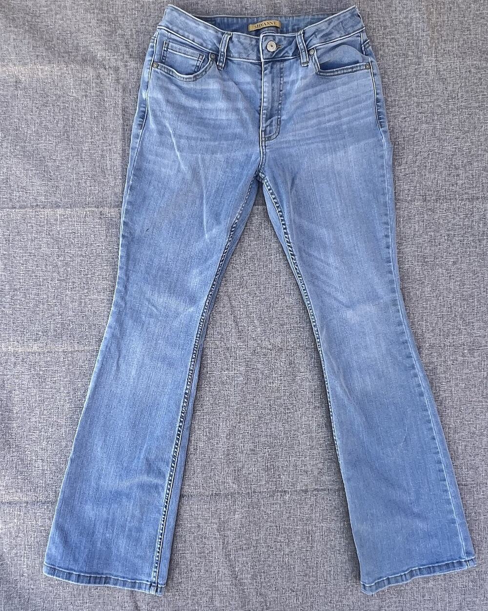 Shyanne Aria Women’s Jeans 30x32 Mid Rise Bootcut Stretch Blue Western Cowgirl